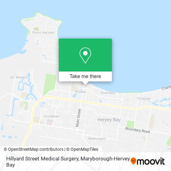 Hillyard Street Medical Surgery map