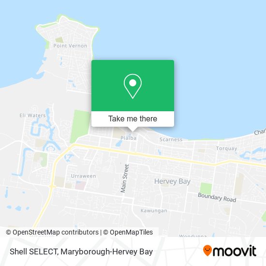 Shell SELECT map