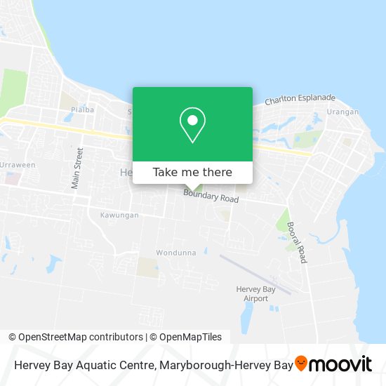 Hervey Bay Aquatic Centre map