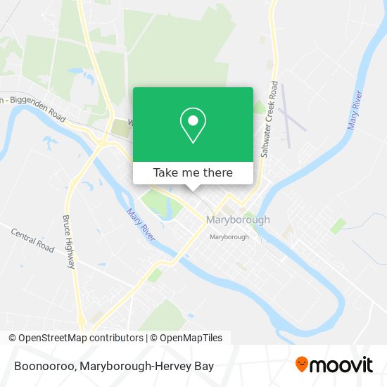 Boonooroo map