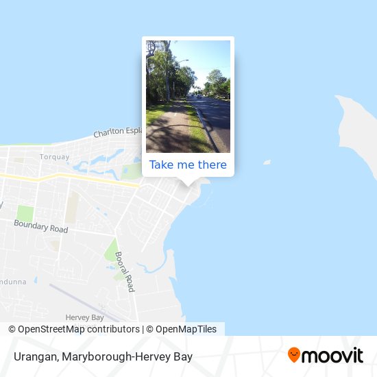 Map Of Urangan Hervey Bay How To Get To Urangan In Hervey Bay - Pt A By Bus?