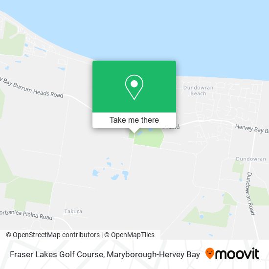 Fraser Lakes Golf Course map