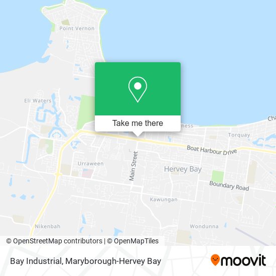 Bay Industrial map