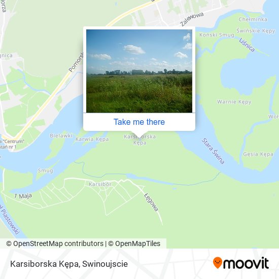 Karsiborska Kępa map