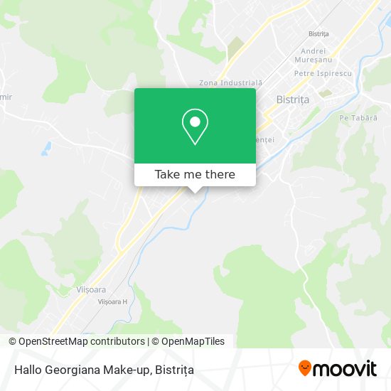 Hallo Georgiana Make-up map