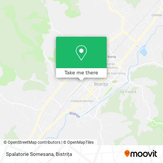 Spalatorie Somesana map