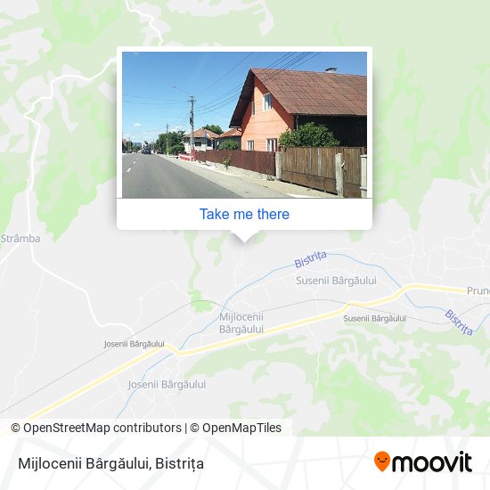 Mijlocenii Bârgăului map