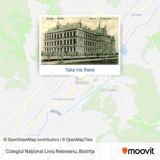 Colegiul Național Liviu Rebreanu map