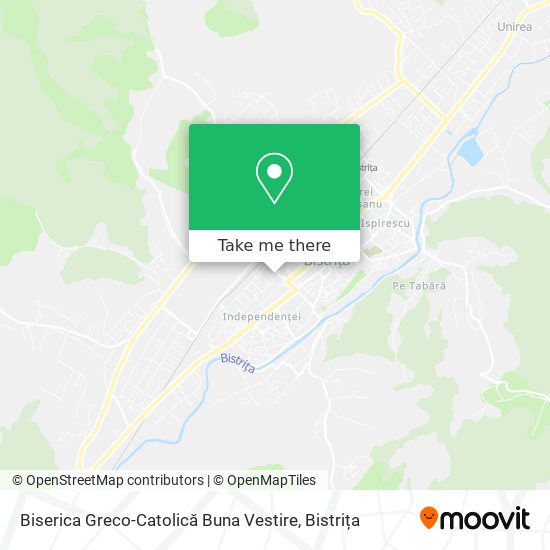 Biserica Greco-Catolică Buna Vestire map