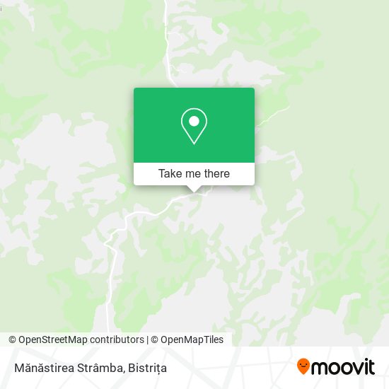 Mănăstirea Strâmba map