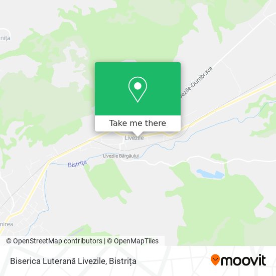 Biserica Luterană Livezile map