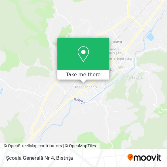 Școala Generală Nr 4 map