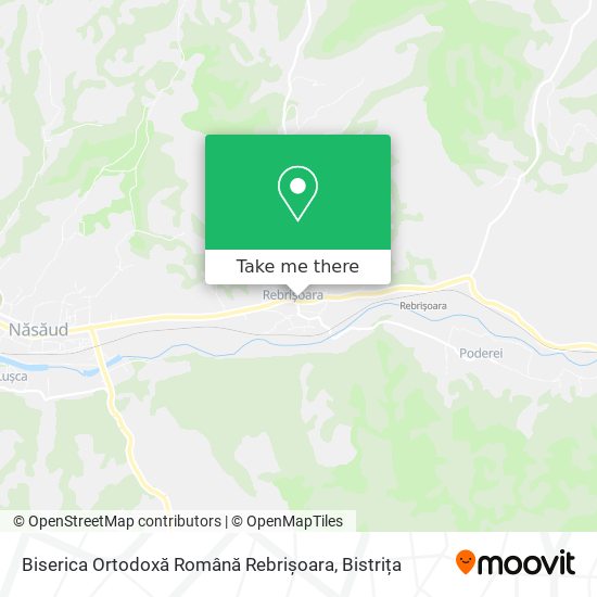 Biserica Ortodoxă Română Rebrișoara map