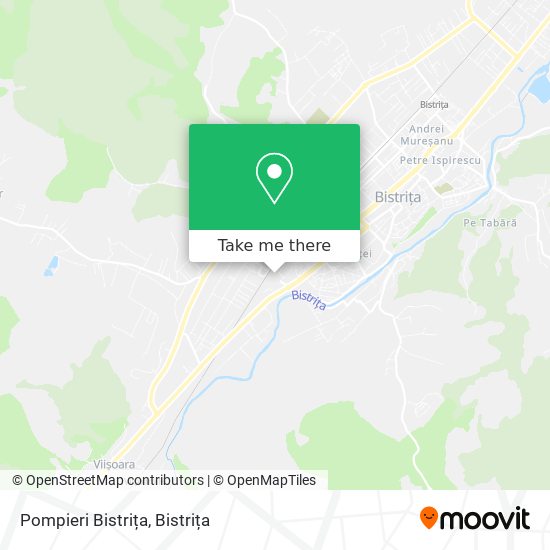 Pompieri Bistrița map