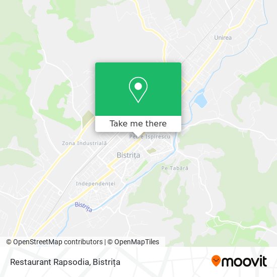 Restaurant Rapsodia map