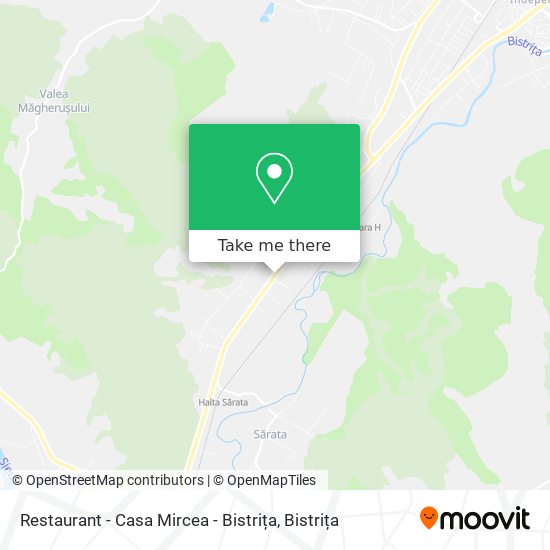 Restaurant - Casa Mircea - Bistrița map