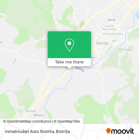 Inmatriculari Auto Bistrita map