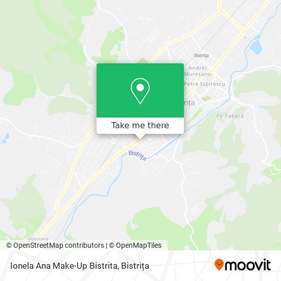 Ionela Ana Make-Up Bistrita map