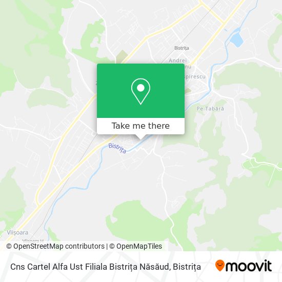Cns Cartel Alfa Ust Filiala Bistrița Năsăud map