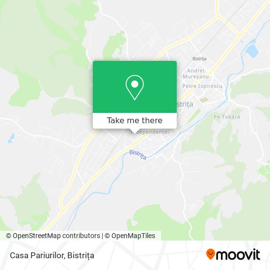 Casa Pariurilor map
