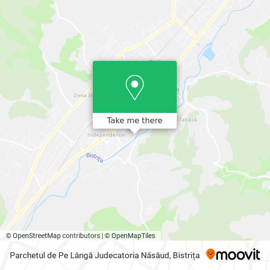 Parchetul de Pe Lângă Judecatoria Năsăud map