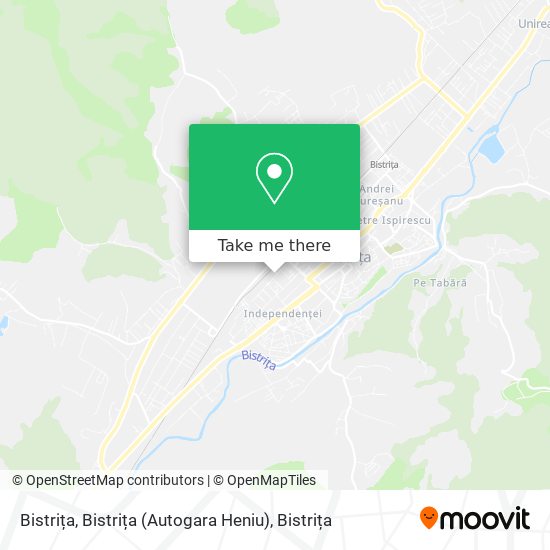 Bistrița, Bistrița (Autogara Heniu) map