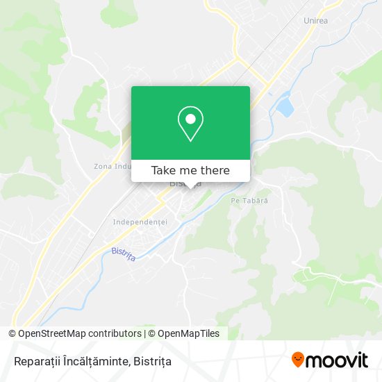 Reparații Încălțăminte map