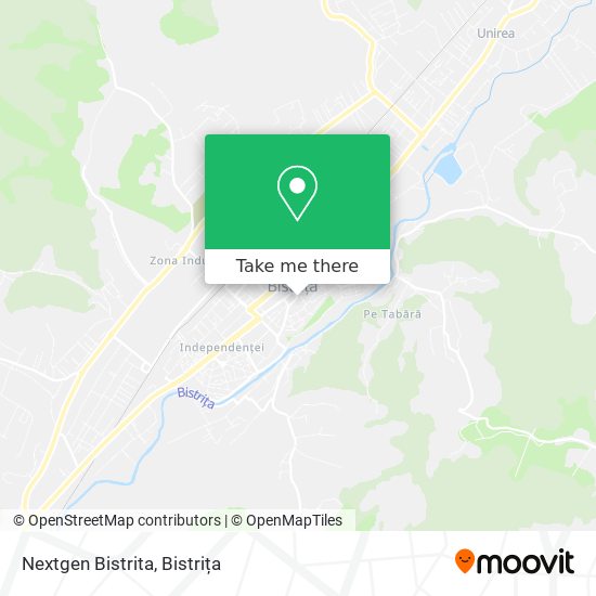 Nextgen Bistrita map