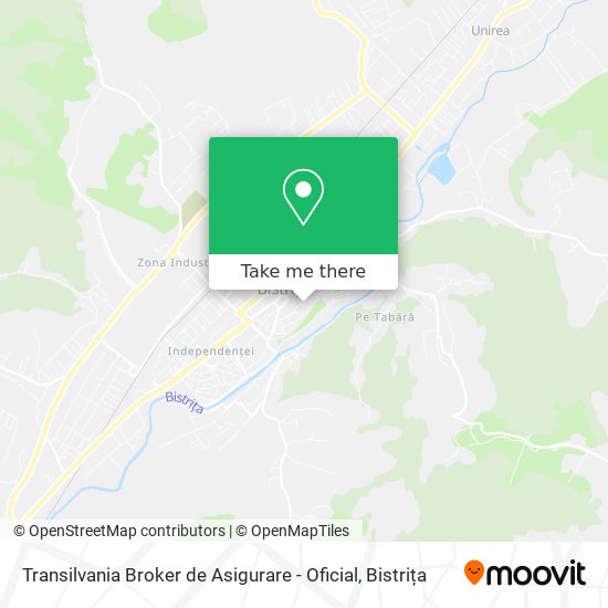 Transilvania Broker de Asigurare - Oficial map