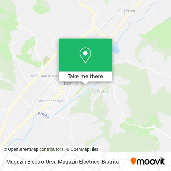 Magazin Electro-Ursa Magazin Electrice map