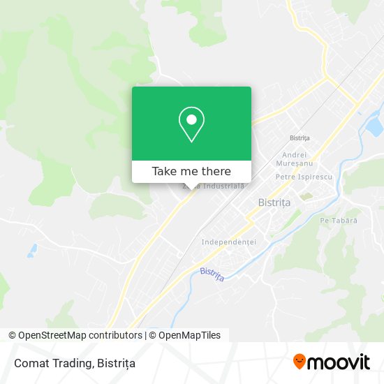 Comat Trading map