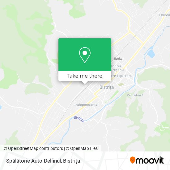 Spălătorie Auto-Delfinul map
