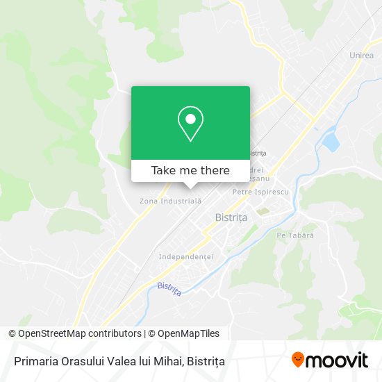 Primaria Orasului Valea lui Mihai map