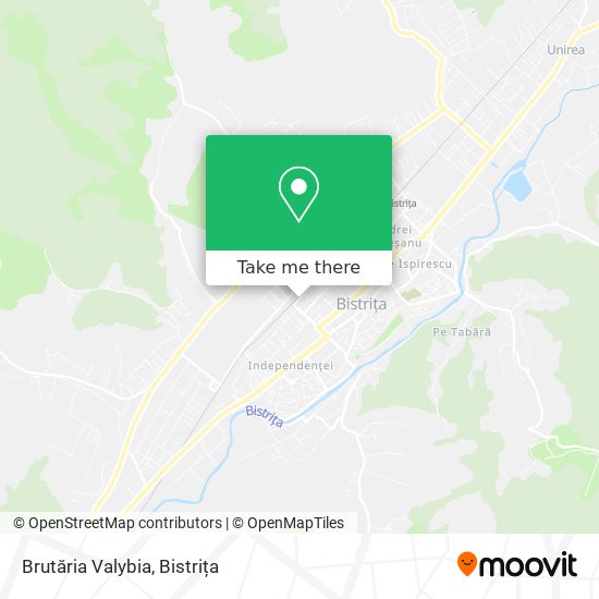 Brutăria Valybia map