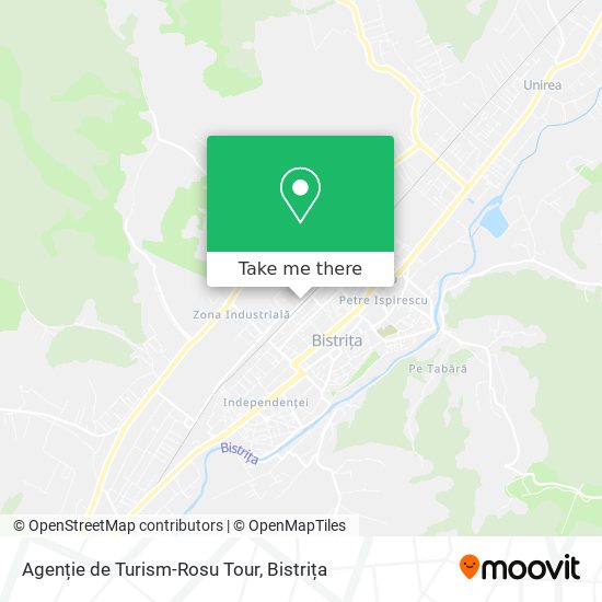 Agenție de Turism-Rosu Tour map