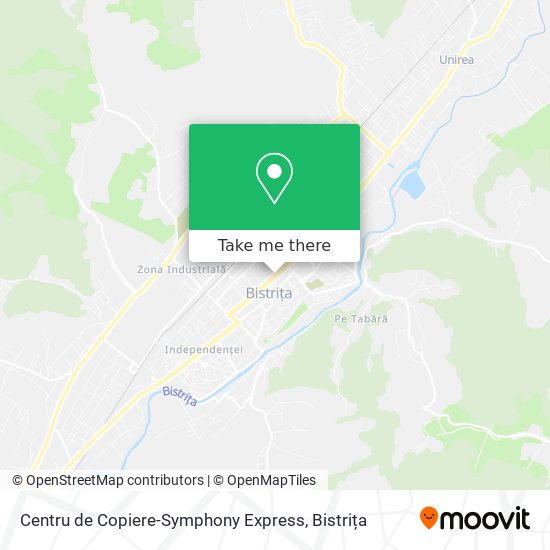 Centru de Copiere-Symphony Express map