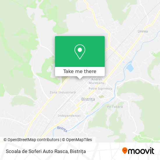 Scoala de Soferi Auto Rasca map