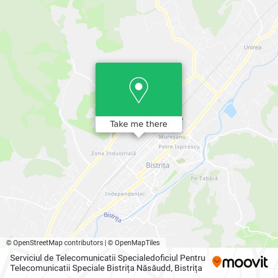 Serviciul de Telecomunicatii Specialedoficiul Pentru Telecomunicatii Speciale Bistrița Năsăudd map