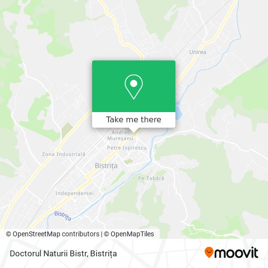 Doctorul Naturii Bistr map