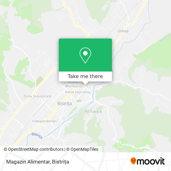 Magazin Alimentar map