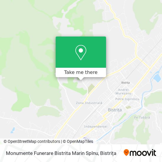 Monumente Funerare Bistrita Marin Spînu map