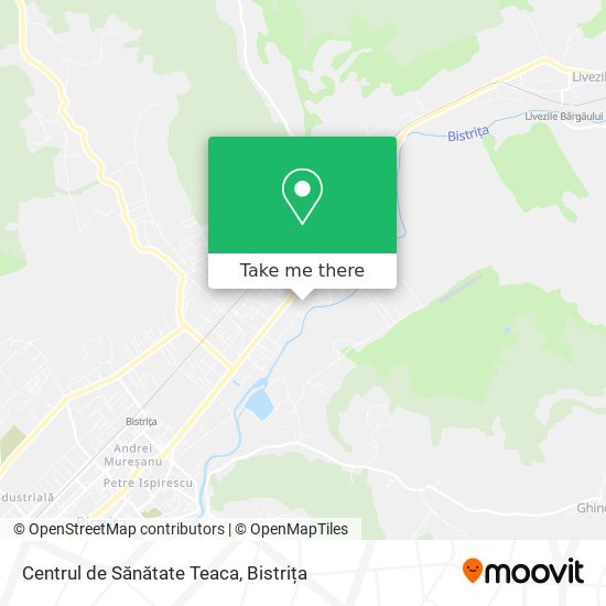 Centrul de Sănătate Teaca map