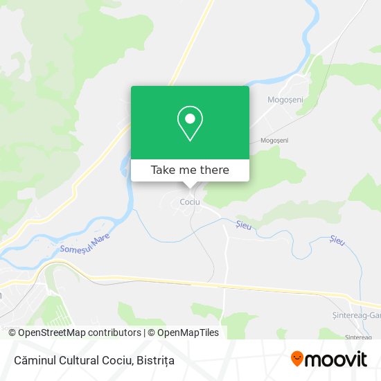 Căminul Cultural Cociu map