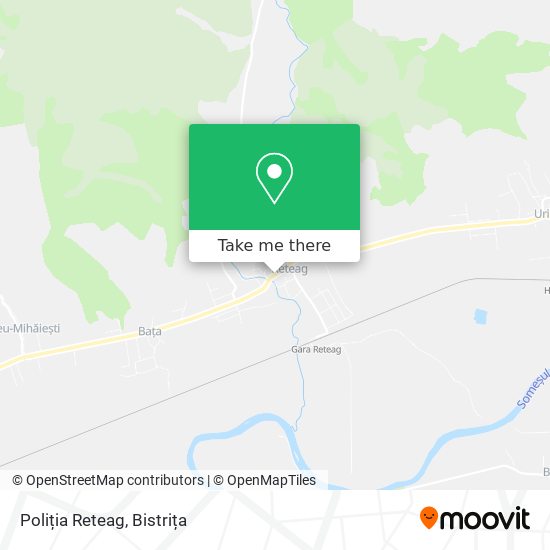 Poliția Reteag map