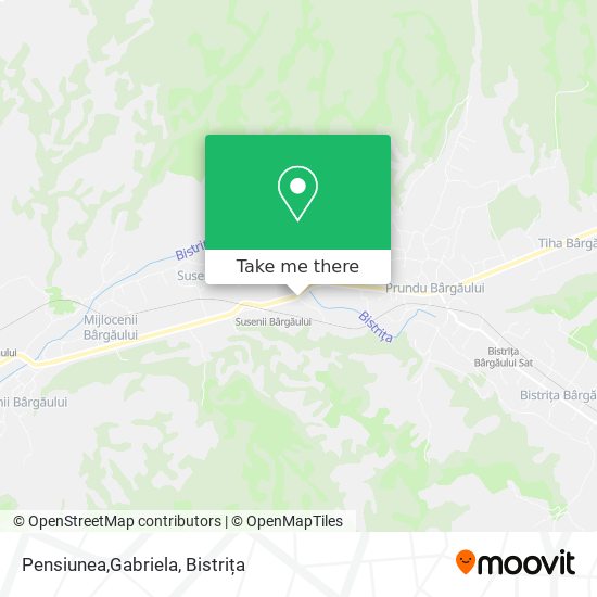 Pensiunea,Gabriela map