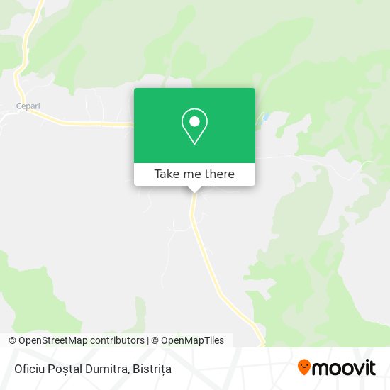 Oficiu Poștal Dumitra map