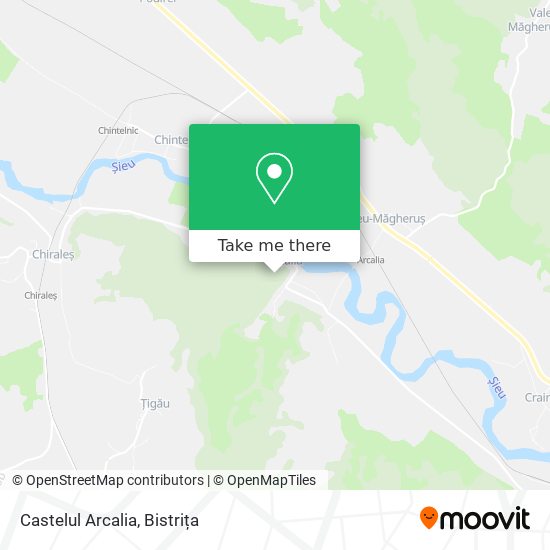 Castelul Arcalia map