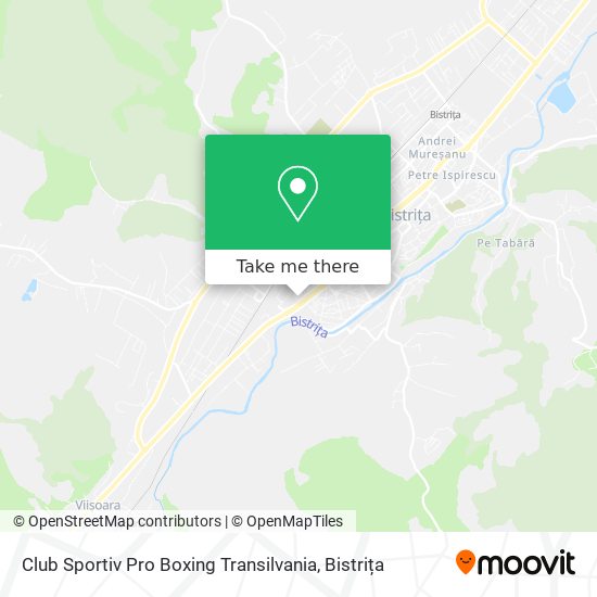 Club Sportiv Pro Boxing Transilvania map