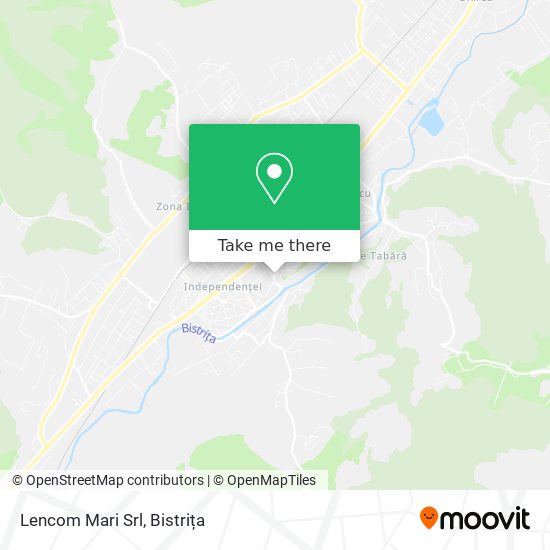 Lencom Mari Srl map