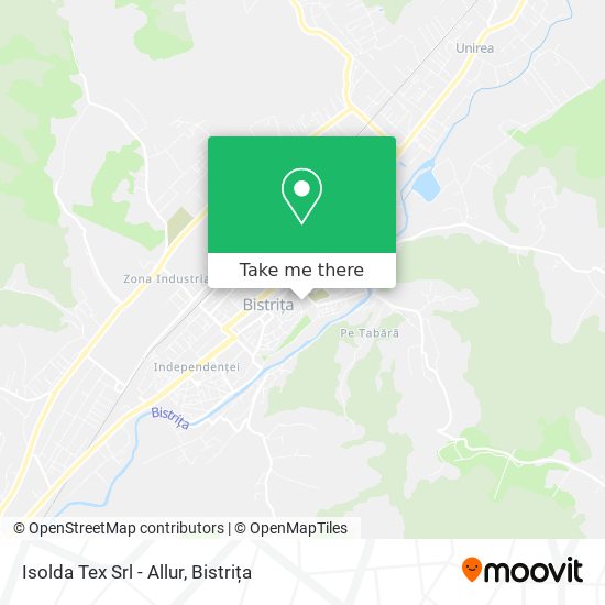 Isolda Tex Srl - Allur map